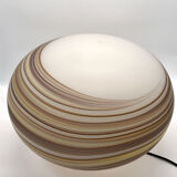 Glass Giove Lamp from VeArt, 1970s
