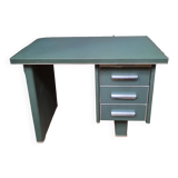 Industrial metal desk