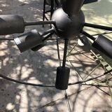 Sputnik signature metal chandelier