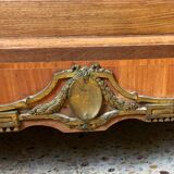 Art deco inlaid and bronze 3-door wardrobe circa 1920