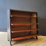 Mid century shoe cabinet