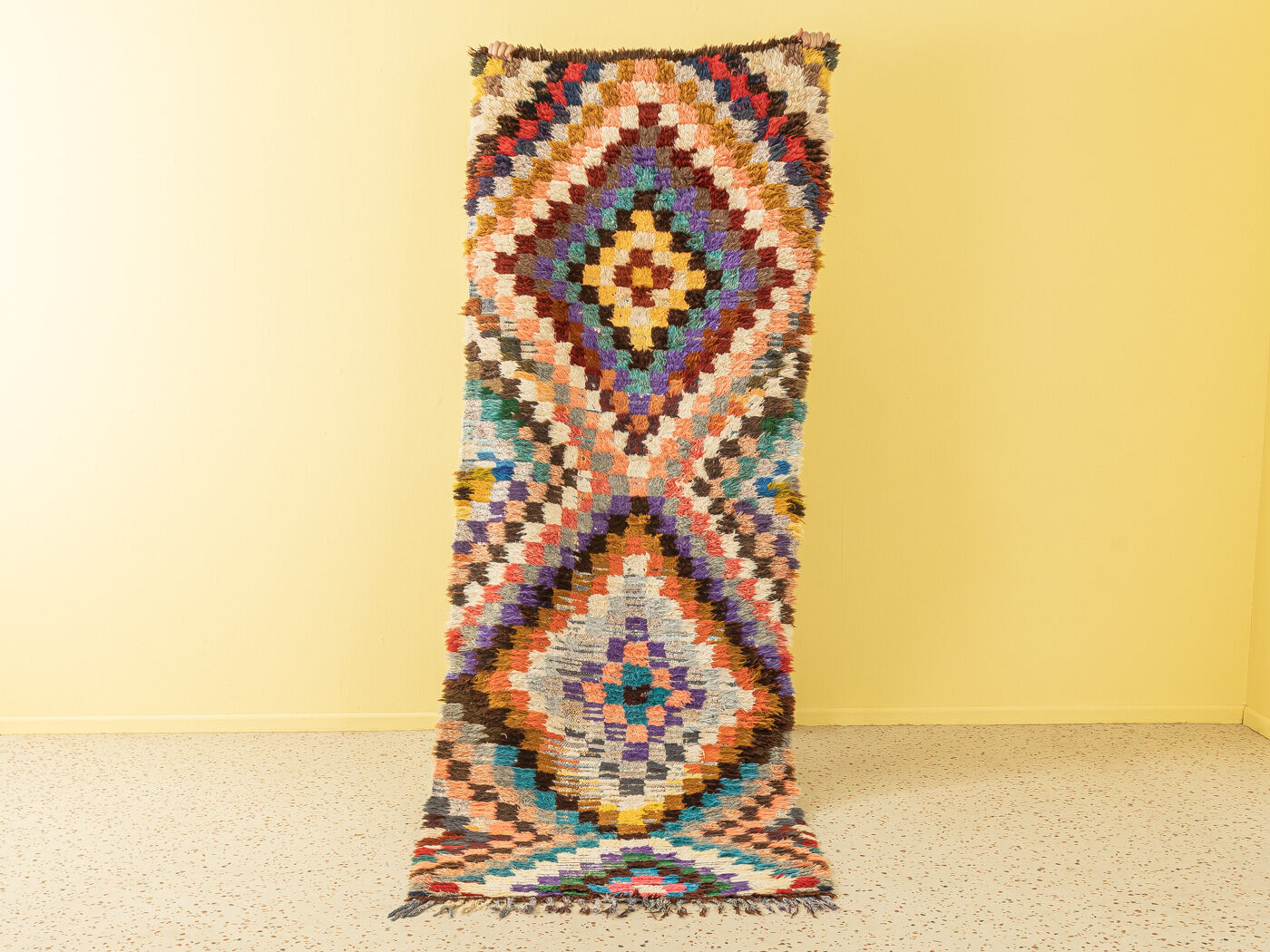 Vintage boujad, berber rug, 100 x 180