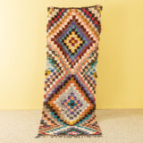 Vintage boujad, berber rug, 100 x 180