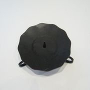 Vintage 1960s wrought iron candlestick