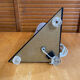 Rockabilly bedside lamp 50s design vintage plexiglass tripod