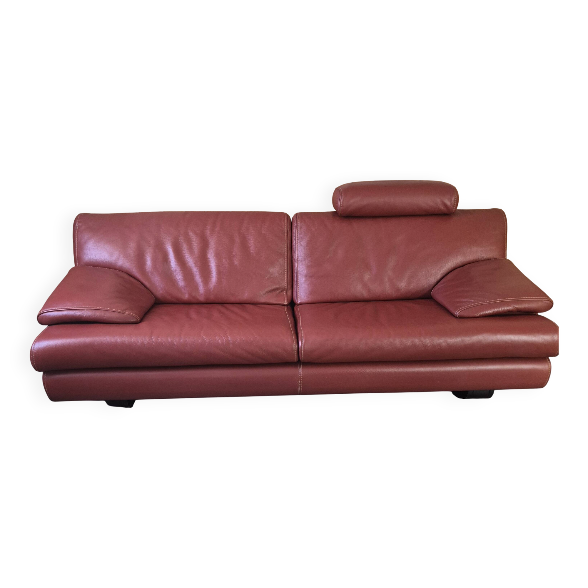 Roche Bobois leather sofa