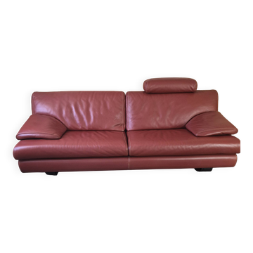 Roche Bobois leather sofa