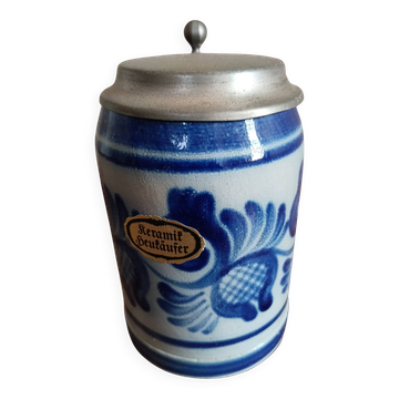 Chop a biere allemande en gres "keramik heukäufer" vintage
