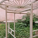 Metal garden table 60s