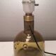 Very rare Holmegaard glass table lamp, designed by Michael Bang 1974 (Already discontinued in 1981)