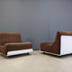 Fauteuils lounge Orbis de l'ère spatiale par Luigi Colani pour Cor, 1960