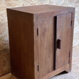Armoire basse en teck ancien