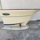 Bar or shop counter and 2 deck lina stools polyester boat hull