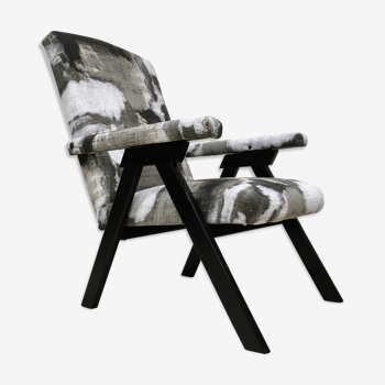 Restored Scandinavian armchair