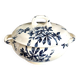 Lunéville blue ironstone tureen, "Azaléa" service