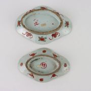 Group of 6 porcelain saucers, China, 19th century