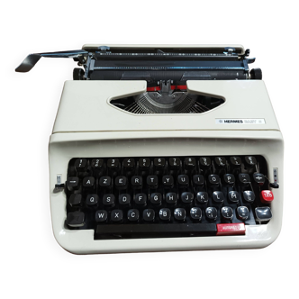Machine à écrire Hermès Baby S Ruban Neuf vintage