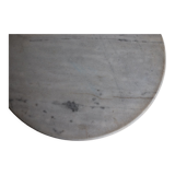 White marble bistro table