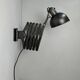 Ancienne lampe applique accordeon bauhaus