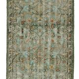 Turkish Anatolian Handmade Vintage Area Rug 208 cm x 80 cm
