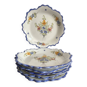 Assiettes à dessert - vieux