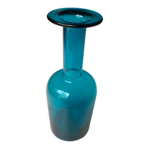 Vase vintage bleu turquoise 25