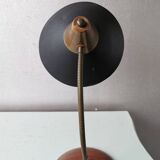 Design desk lamp with conical lampshade 1970
