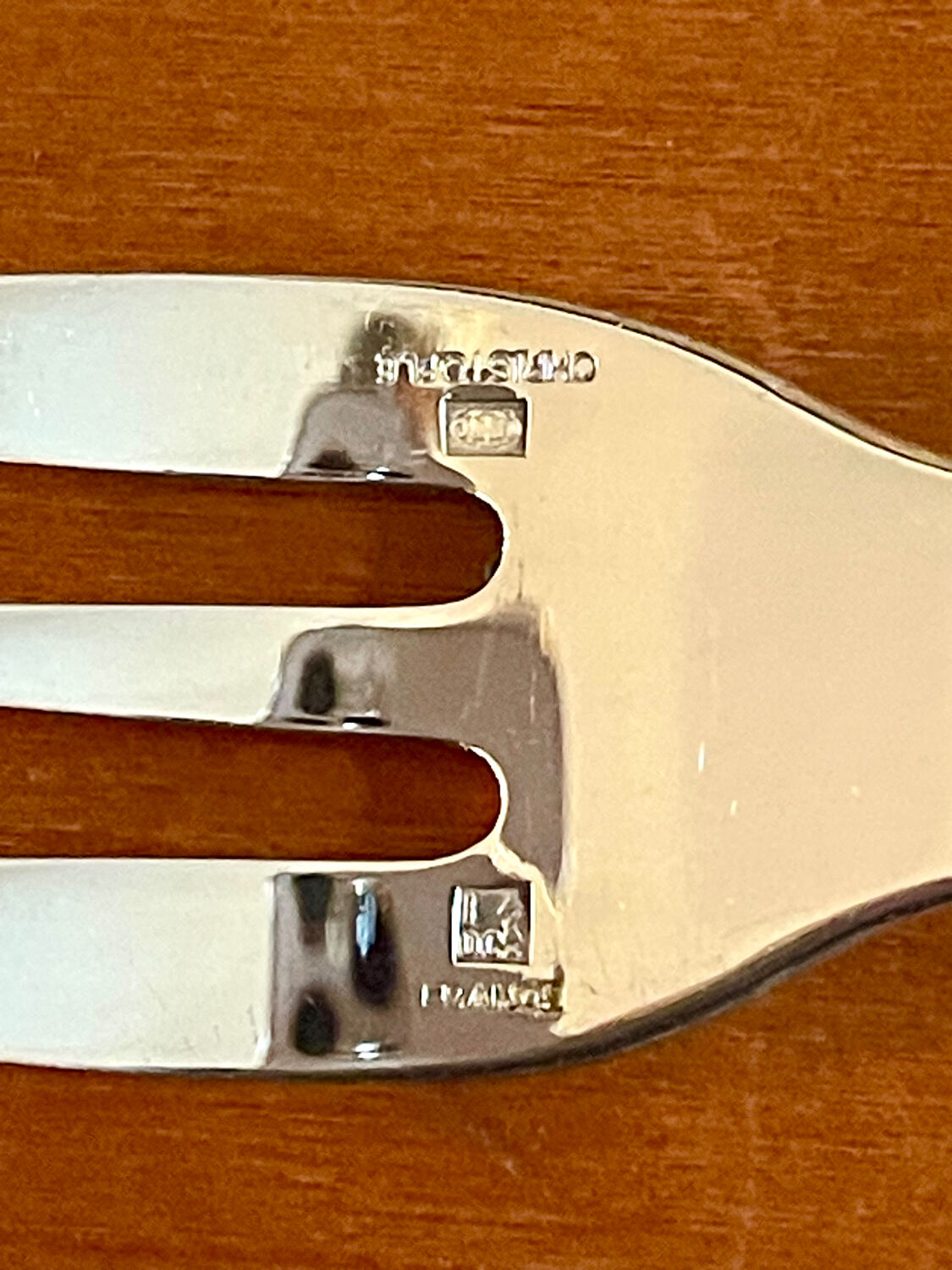 Christofle Chinon 12 cake forks and 1 pie server new condition