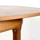 Midcentury nathan oblong teak extending table. vintage modern