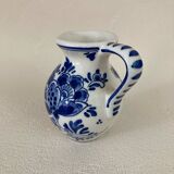Mini earthenware pitcher from Delf