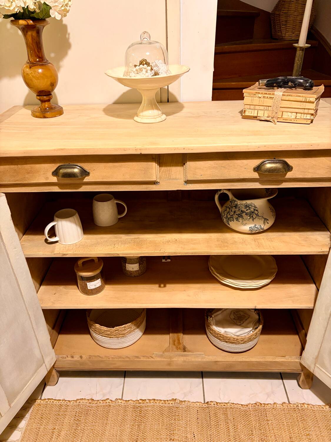 Buffet parisien bois brut