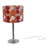 Vintage 1970s chrome lamp
