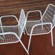 Ensemble de 3 chaises et table de jardin Emu modèle Rio