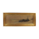 Painting depicting a maritime landscape