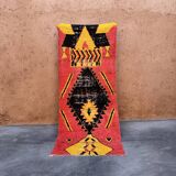 Moroccan Boujad rug pink - 107 x 267 cm