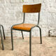 Paire de chaises d’école Mullca taille adulte