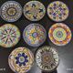 8 handmade ceramic dessert plates J.Arzo