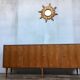 Enfilade bahut meuble tv hifi vintage pieds fuseaux  teck - 50/60 - look scandinave