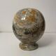 Vase boule en marbre