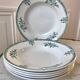 Lot of 6 hollow plates Terre de Fer Saint-Amand late nineteenth