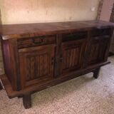 Sidebaord rustic Aranjou, France, 70-80s