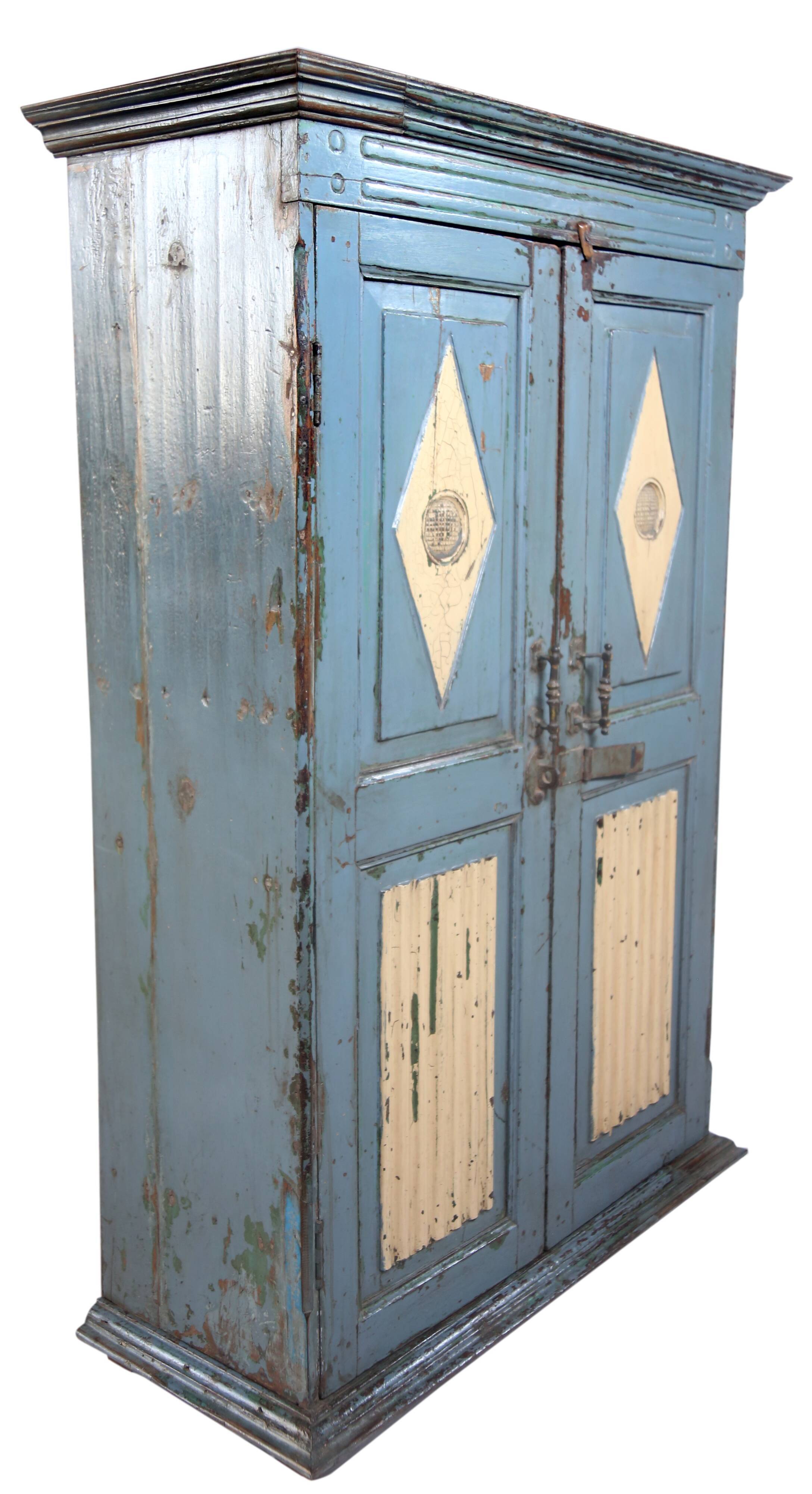 Art Deco wardrobe in Burmese teak