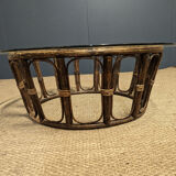 Rattan lounge