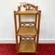 Bedside / Occasional furniture / Rattan and bamboo shelf