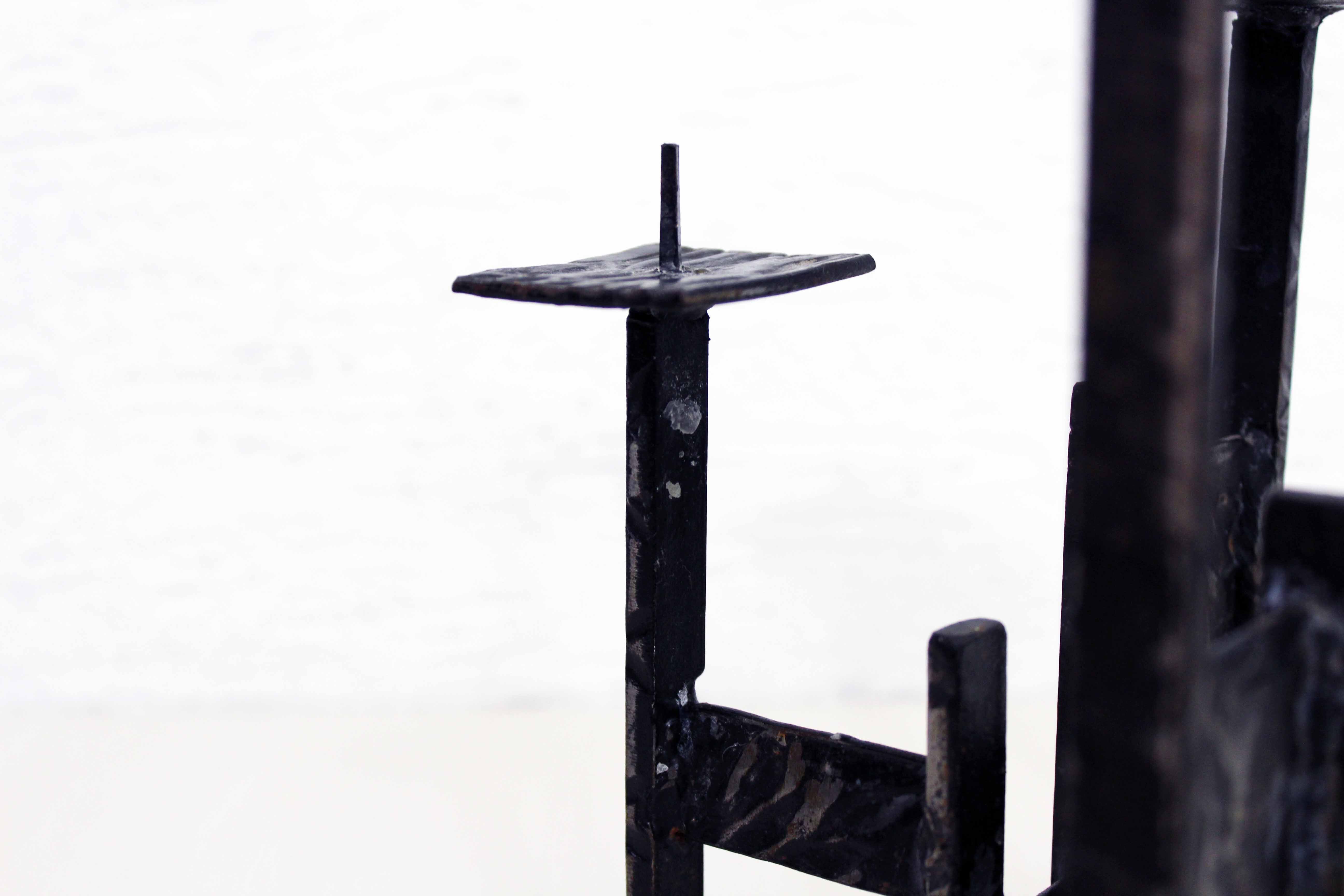 Brutalist candlestick made in the 50s/60s