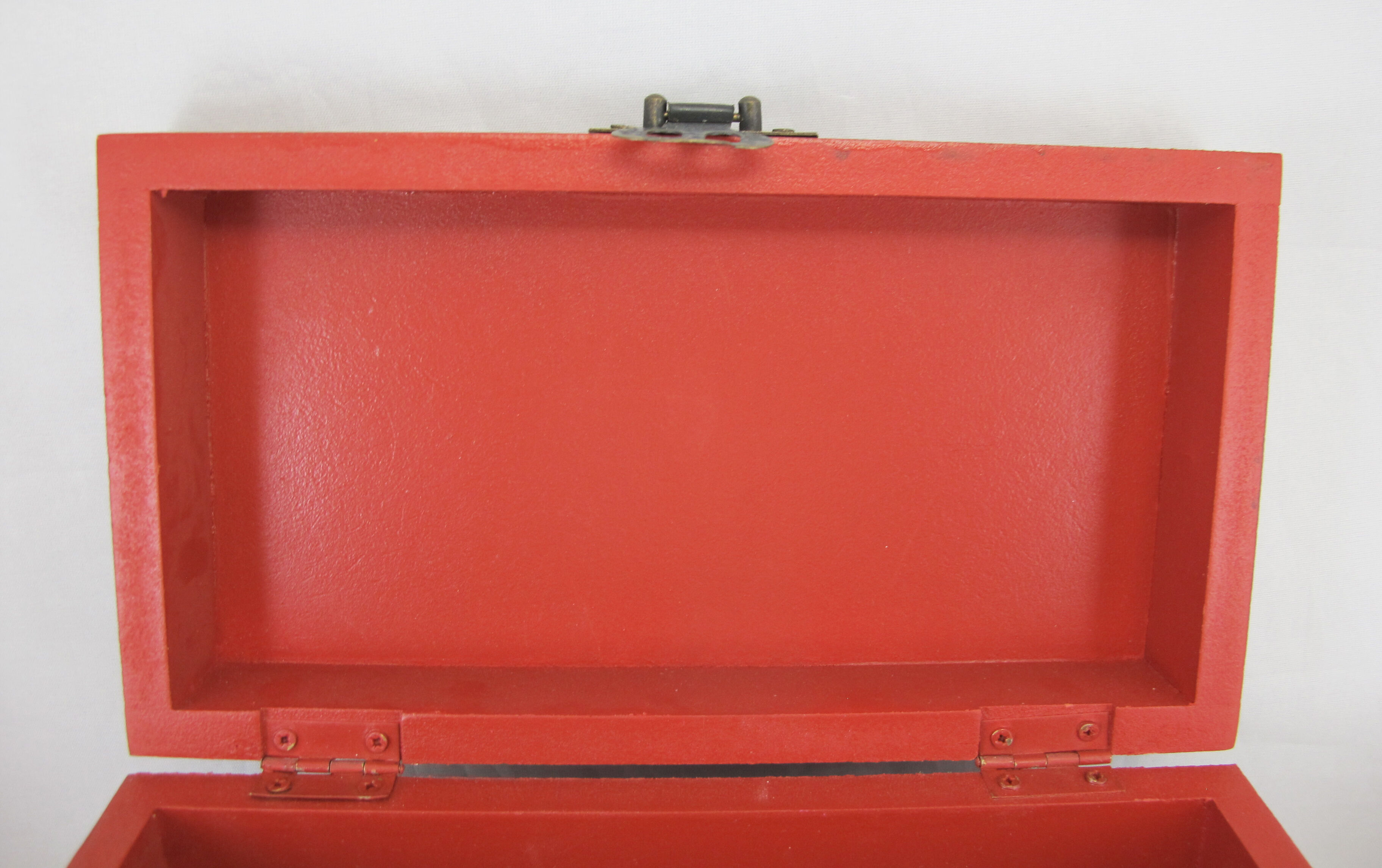 Chinese Chinese Red Lacquer Jewelry Box China