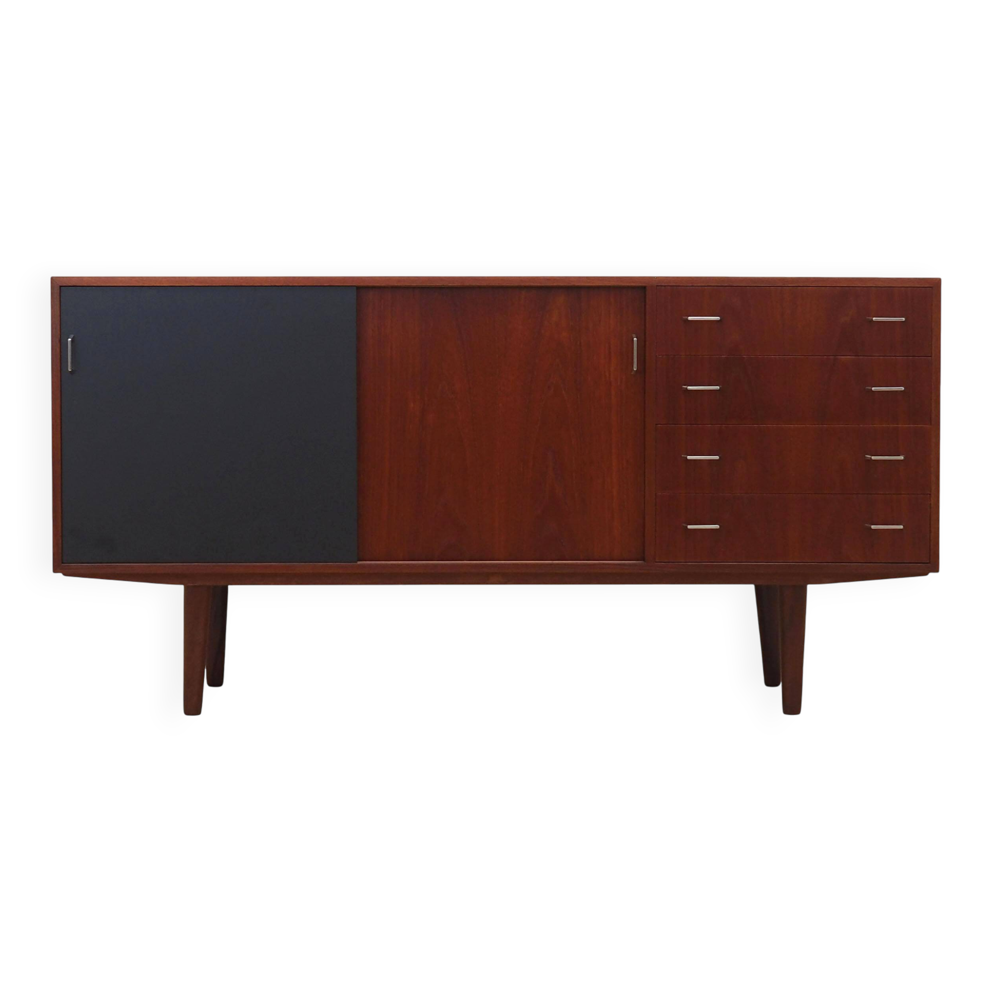 Enfilade danoise en teck, années 1960