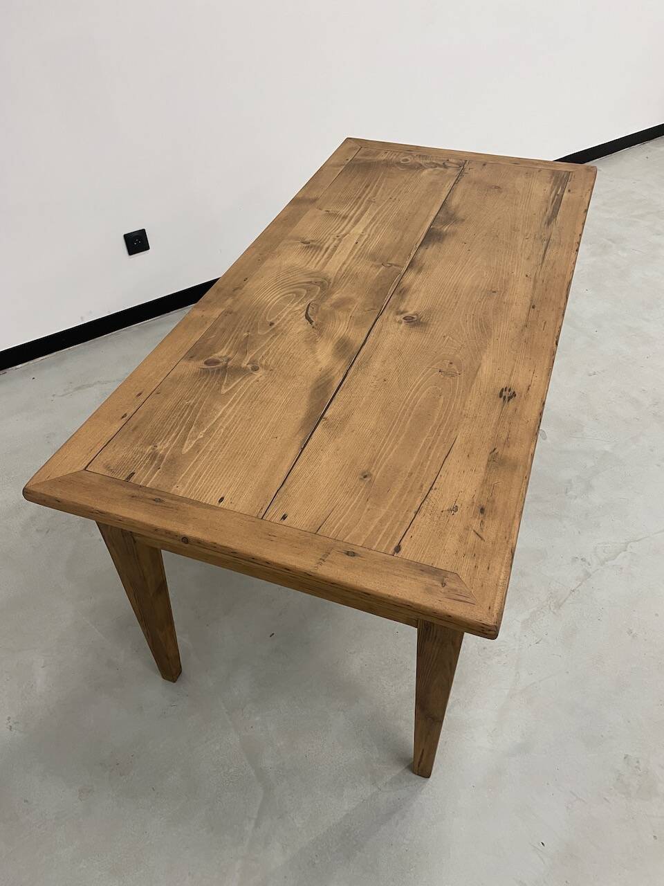 Pine farm table 165 cm