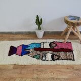 Moroccan carpet 173x63cm