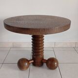 Charles Dudouyt style Pedestal Table